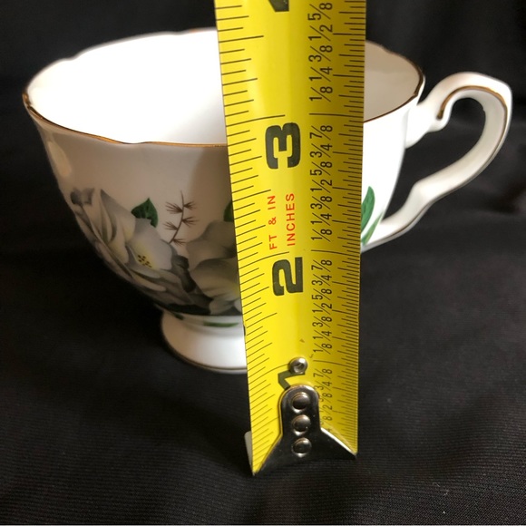 Vintage Royal Kent Camellia Bone China Tea Cup and Saucer Staffordshire England - Picture 11 of 15